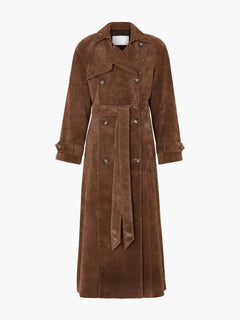 Aurora™ - Suede Trench Coat