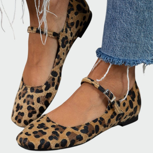 Luna – Leopard Mary Janes