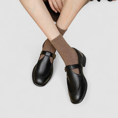 Chloe – Square-Toe Mary Janes