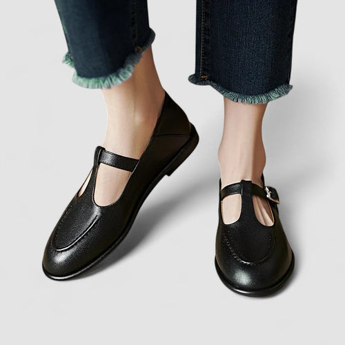 Nora – Comfort Low Heel Mary Janes