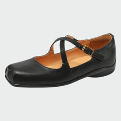 Ivy – Cross-Strap Mary Janes
