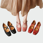 Ivy – Cross-Strap Mary Janes