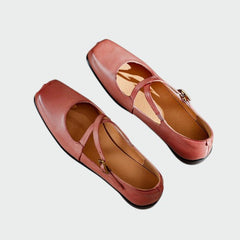 Ivy – Cross-Strap Mary Janes